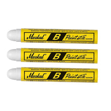 Load image into Gallery viewer, Markal - B Paintstik - Original Marker for Rough, Rusty, Smooth or Dirty Surfaces - Pack of 3
