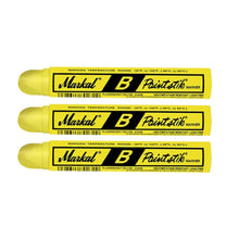 Load image into Gallery viewer, Markal - B Paintstik - Original Marker for Rough, Rusty, Smooth or Dirty Surfaces - Pack of 3