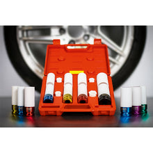 Load image into Gallery viewer, Sealey Alloy Wheel Impact Socket Set 4pc 1/2" Drive