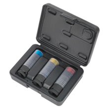 Load image into Gallery viewer, Sealey Alloy Wheel Ultra-Power Impact Socket Set 3pc 1/2" Drive