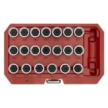 Load image into Gallery viewer, Sealey Locking Wheel Nut Key Set 20pc - VAG