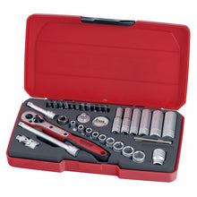 Load image into Gallery viewer, Teng Socket Set 1/4" Drive MM 36pcs - 6pt