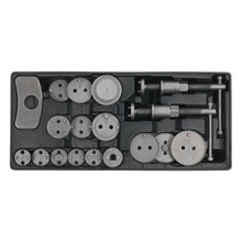 Load image into Gallery viewer, Sealey Topchest & Rollcab Combination 14 Drawer Ball-Bearing Slides - Red/Grey & 1233pc Tool Kit (Premier)