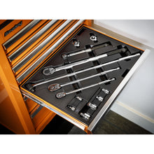 Load image into Gallery viewer, Sealey Tool Tray, Ratchet, Torque Wrench, Breaker Bar & Socket Adaptor Set 13pc (Premier)
