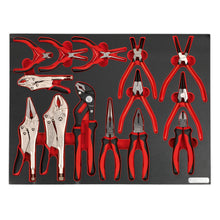 Load image into Gallery viewer, Sealey Tool Tray, Pliers Set 14pc (Premier)