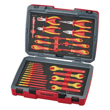 Load image into Gallery viewer, Teng Mecca Pro TC-6 Electrician Spanner/Plier/Screwdriver Kit FOAM 29pcs