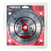 Load image into Gallery viewer, Abracs TCT Blade 165mm x 20mm x 24T - Wood