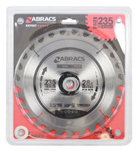 Load image into Gallery viewer, Abracs TCT Blade 235mm x 30mm x 28T - Wood