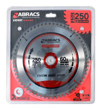 Load image into Gallery viewer, Abracs TCT Blade 250mm x 30mm x 60T - Wood