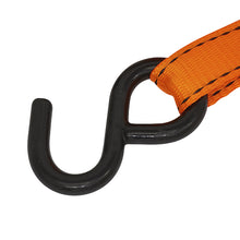 Load image into Gallery viewer, Sealey Ratchet Strap 25mm x 5M Polyester Webbing S-Hook, Corner Protector 600kg Breaking Strength