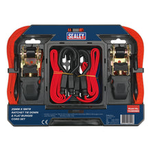 Load image into Gallery viewer, Sealey Ratchet Strap & Bungee Cord Set 6pc