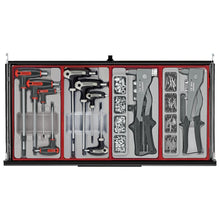 Load image into Gallery viewer, Teng PRO35 26" Mega Master 16 Drawer Tool Kit Black 1033pcs
