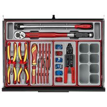 Load image into Gallery viewer, Teng PRO35 26" Mega Master 16 Drawer Tool Kit Black 1033pcs