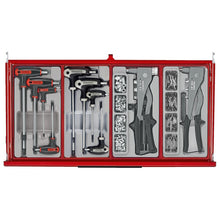 Load image into Gallery viewer, Teng PRO35 26" Mega Master 16 Drawer Tool Kit Red 1033pcs