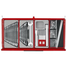 Load image into Gallery viewer, Teng PRO35 26" Mega Master 16 Drawer Tool Kit Red 1033pcs