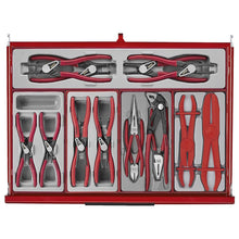 Load image into Gallery viewer, Teng PRO35 26" Mega Master 16 Drawer Tool Kit Red 1033pcs