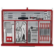 Load image into Gallery viewer, Teng PRO35 26" Stack Rollcab 14 Drawer Tool Kit Red 1034pcs