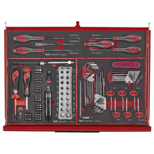 Load image into Gallery viewer, Teng PRO35 53" Monster Stack Rollcab 19 Drawer Tool Kit FOAM Red 1133pcs