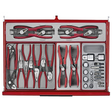 Load image into Gallery viewer, Teng PRO35 53" Monster Stack Rollcab 19 Drawer Tool Kit Red 1295pcs