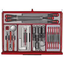 Load image into Gallery viewer, Teng PRO35 53" Monster Stack Rollcab 19 Drawer Tool Kit Red 1295pcs