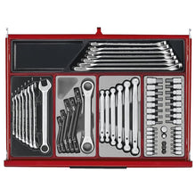 Load image into Gallery viewer, Teng PRO35 53" Monster Stack Rollcab 19 Drawer Tool Kit Red 1295pcs