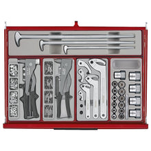 Load image into Gallery viewer, Teng PRO35 53" Monster Stack Rollcab 19 Drawer Tool Kit Red 1295pcs