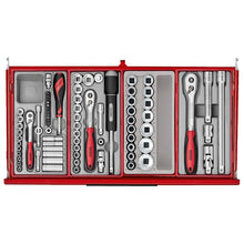 Load image into Gallery viewer, Teng PRO35 26" Tool Chest Tool Kit 4 Drawer Red 137pcs