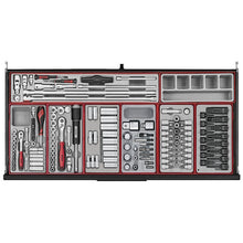 Load image into Gallery viewer, Teng PRO35 37" Rollcab 8 Drawer Tool Kit Black 1008pcs
