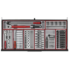 Load image into Gallery viewer, Teng PRO35 37" Rollcab 8 Drawer Tool Kit Black 1008pcs