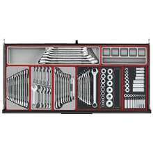 Load image into Gallery viewer, Teng PRO35 37" Rollcab 8 Drawer Tool Kit Black 1008pcs