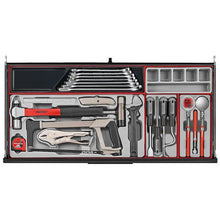 Load image into Gallery viewer, Teng PRO35 37" Rollcab 8 Drawer Tool Kit Black 1008pcs