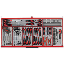 Load image into Gallery viewer, Teng PRO35 37" Rollcab 7 Drawer Tool Kit Red 595pcs