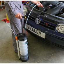 Load image into Gallery viewer, Sealey Vacuum Oil & Fluid Extractor Manual 6.5L - 5.8 and 6.7mm Suction Probes