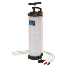 Load image into Gallery viewer, Sealey Vacuum Oil & Fluid Extractor Manual 6.5L - 5.8 and 6.7mm Suction Probes