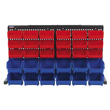 Load image into Gallery viewer, Sealey Bin Storage System Bench Mounting 30 Bins