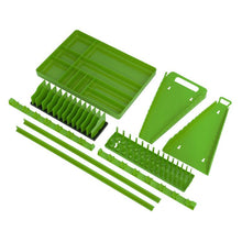 Load image into Gallery viewer, Sealey Tool Storage Organiser Set 9pc (Hi-Vis Green) (Premier)