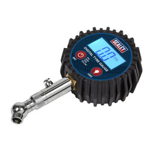 Load image into Gallery viewer, Sealey Digital Tyre Pressure Gauge, Swivel Head & Quick Release