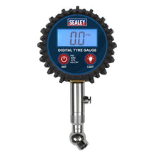 Load image into Gallery viewer, Sealey Digital Tyre Pressure Gauge, Swivel Head & Quick Release