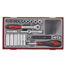 Load image into Gallery viewer, Teng PRO35 26" Rollcab 7 Drawer Tool Kit Red 628pcs