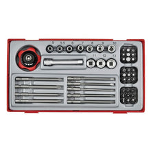 Load image into Gallery viewer, Teng PRO35 26" Rollcab 7 Drawer Tool Kit Red 628pcs