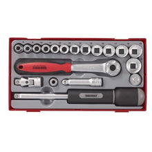Load image into Gallery viewer, Teng PRO35 26" Rollcab 7 Drawer Tool Kit Red 628pcs