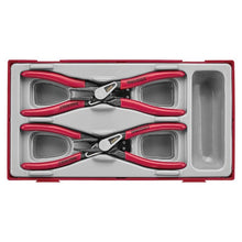 Load image into Gallery viewer, Teng Plier Set 5" Spring Circlip Vinyl Grip 4pcs