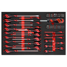 Load image into Gallery viewer, Teng PRO35 26" Rollcab 7 Drawer Tool Kit FOAM Red 278pcs