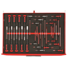 Load image into Gallery viewer, Teng PRO35 26" Rollcab 7 Drawer Tool Kit FOAM Red 278pcs