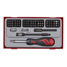 Load image into Gallery viewer, Teng PRO35 26" Rollcab 7 Drawer Tool Kit Red 516pcs