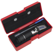 Load image into Gallery viewer, Sealey Refractometer Antifreeze/Battery Fluid/Screenwash