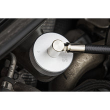 Load image into Gallery viewer, Sealey Brake Pressure Bleeder Cap 45mm - Connector With Hose 90°