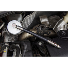 Load image into Gallery viewer, Sealey Brake Pressure Bleeder Cap 45mm - Connector With Hose 90°