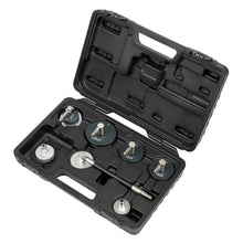 Load image into Gallery viewer, Sealey 7pc Brake & Clutch Pressure Bleeder Cap Set