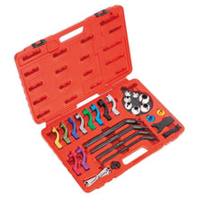 Load image into Gallery viewer, Sealey Fuel & Air Conditioning Disconnection Tool Kit 27pc